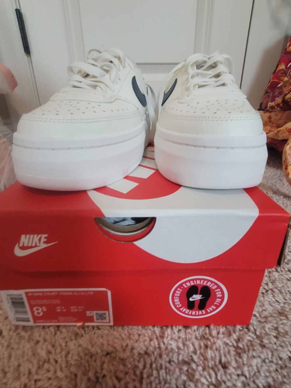 Nike Court Vision Alta LTR Size 8.5 Womens